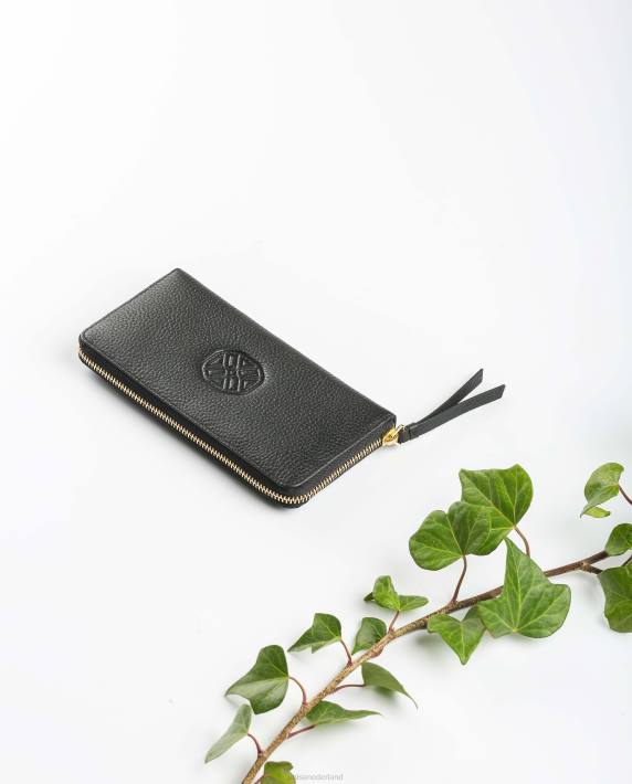 Unisa 02B01231 dunne portemonnee monogram vrouwen zwart