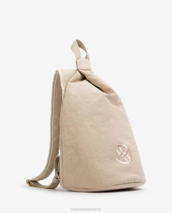 Unisa 02B01227 rugzak van ecolinostof vrouwen bruin