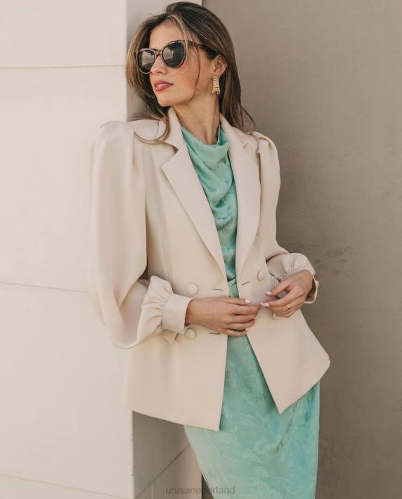 Unisa 02B01249 recht gesneden getailleerd jack vrouwen mode