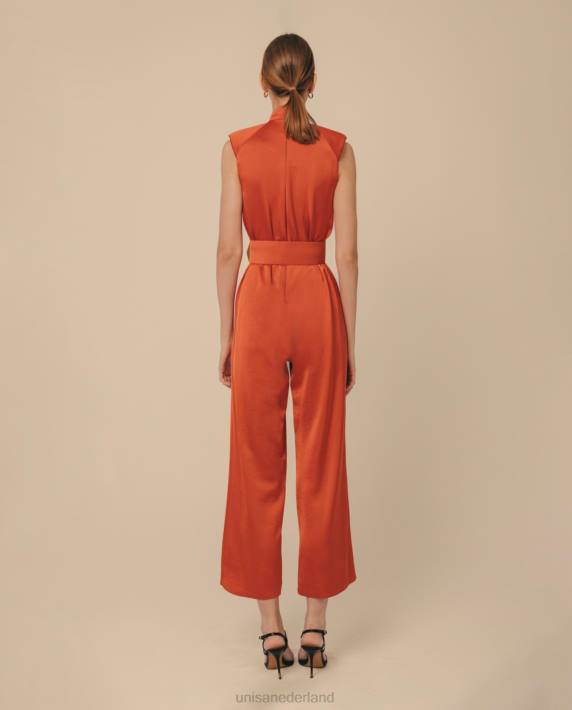 Unisa 02B01255 jumpsuit met schoudervullingen vrouwen bevallig