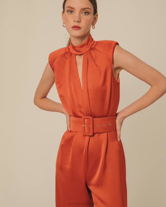 Unisa 02B01255 jumpsuit met schoudervullingen vrouwen bevallig