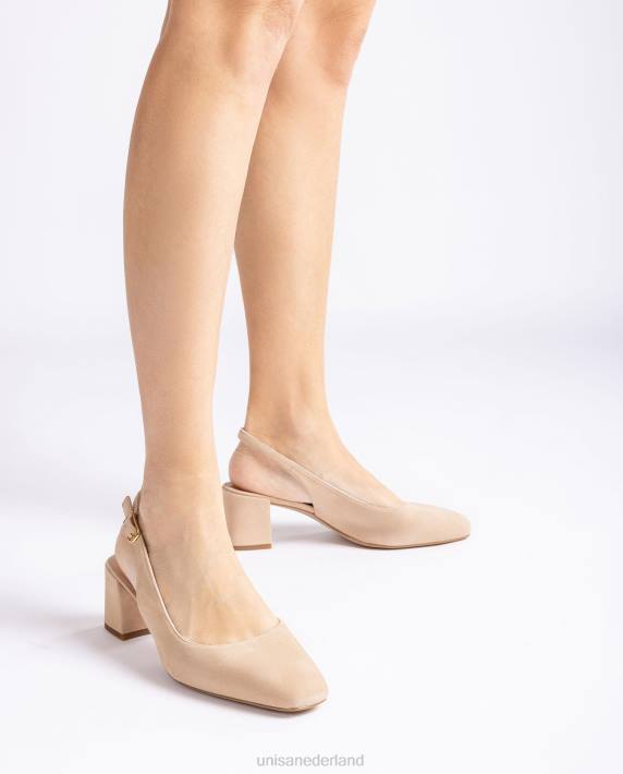 Unisa 02B0497 sling terug met een brede hak vrouwen bevallig