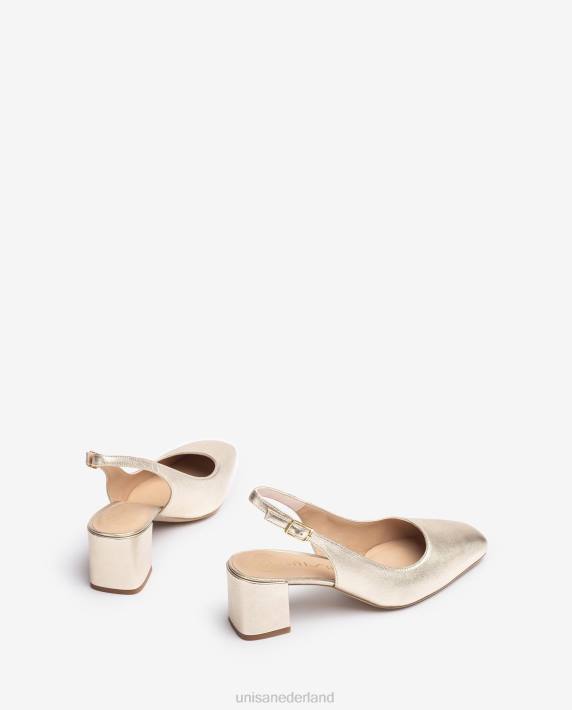 Unisa 02B0498 sling terug met een brede hak vrouwen mode