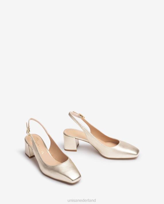 Unisa 02B0498 sling terug met een brede hak vrouwen mode