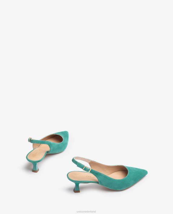 Unisa 02B0507 suède sling terug vrouwen groente