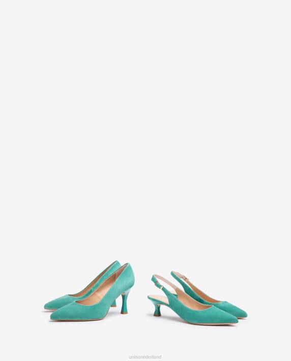 Unisa 02B0507 suède sling terug vrouwen groente