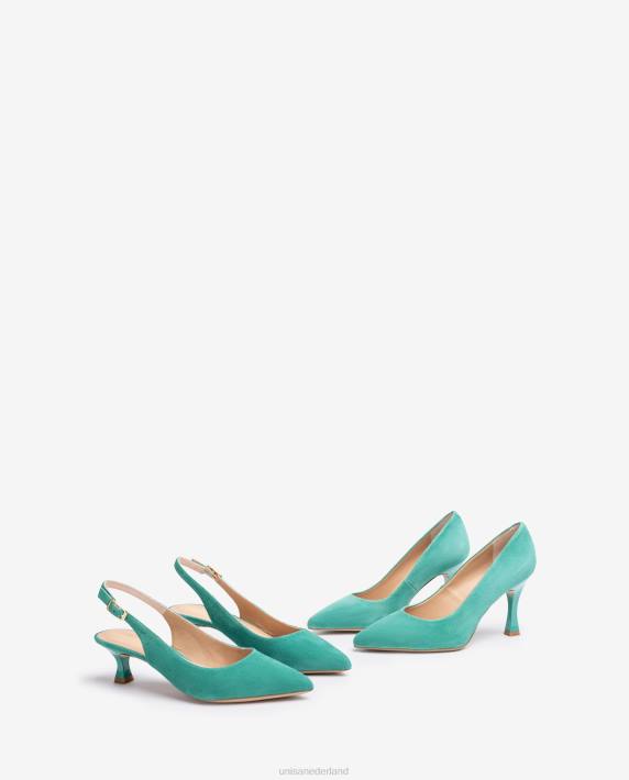 Unisa 02B0507 suède sling terug vrouwen groente