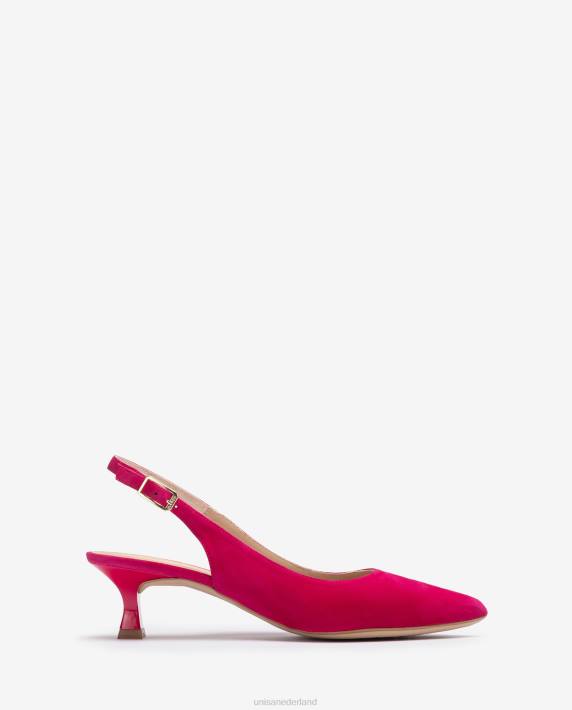 Unisa 02B0508 suède sling terug vrouwen roze