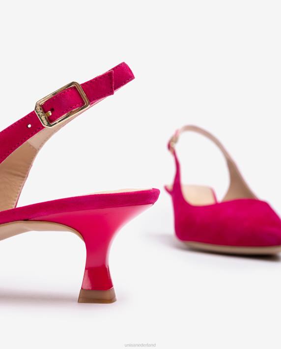 Unisa 02B0508 suède sling terug vrouwen roze