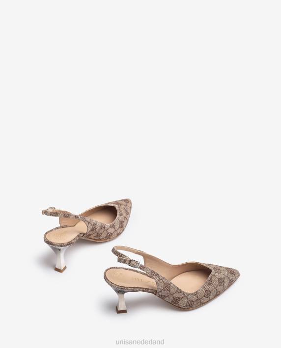 Unisa 02B0516 slingback met een geverfde hak vrouwen bevallig