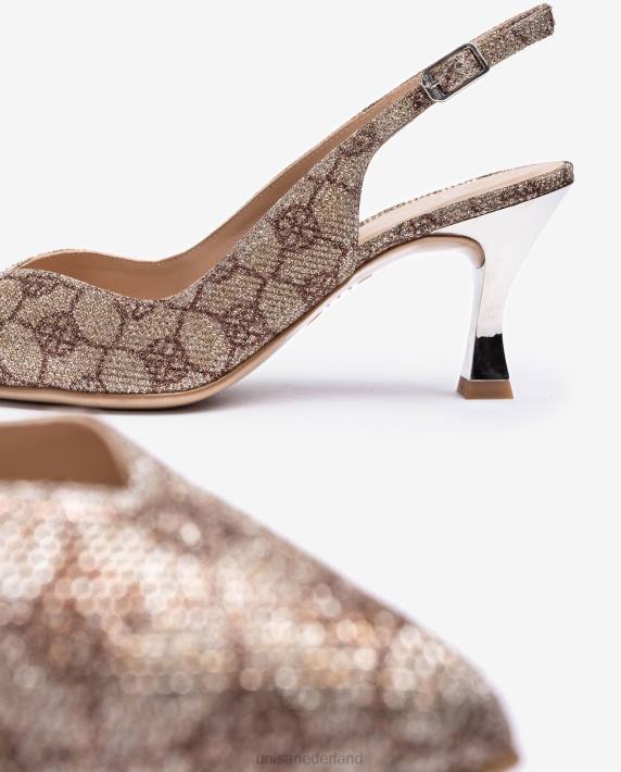 Unisa 02B0516 slingback met een geverfde hak vrouwen bevallig
