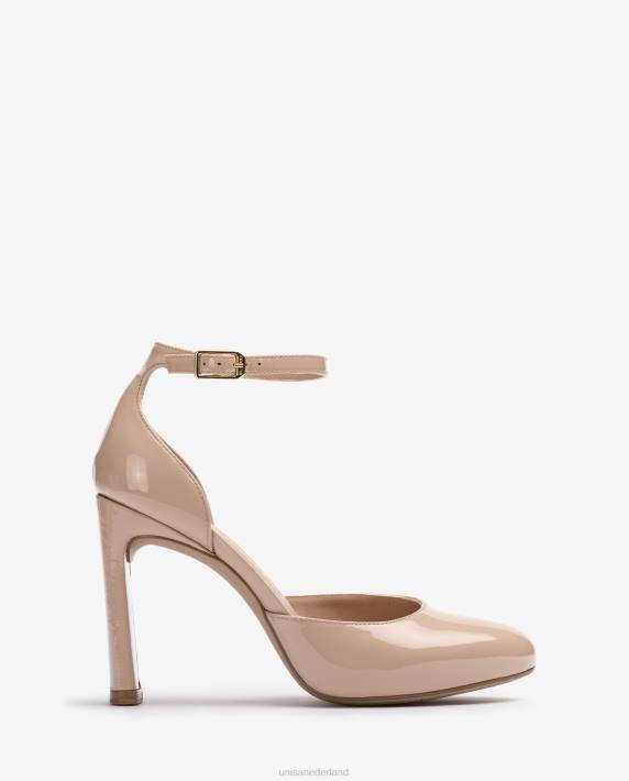Unisa 02B0521 hoge hak d'orsay enkelband schoen vrouwen bevallig