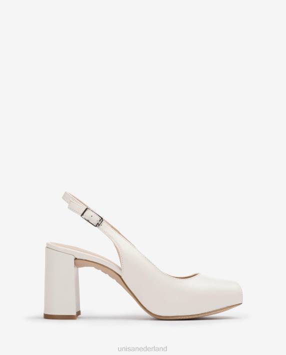 Unisa 02B0529 vierkante peep toe sling terug vrouwen bevallig