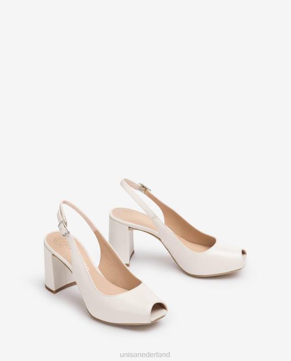 Unisa 02B0529 vierkante peep toe sling terug vrouwen bevallig