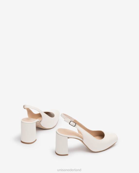 Unisa 02B0529 vierkante peep toe sling terug vrouwen bevallig