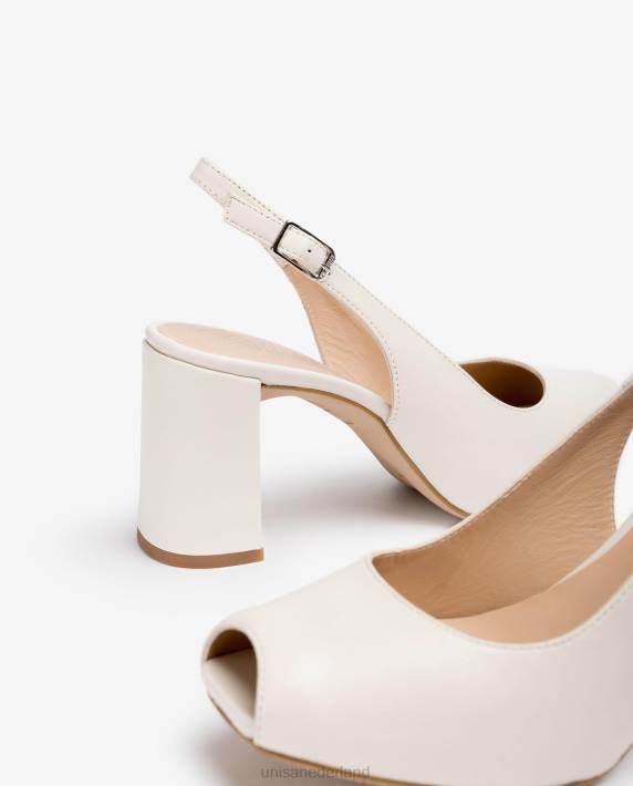 Unisa 02B0529 vierkante peep toe sling terug vrouwen bevallig