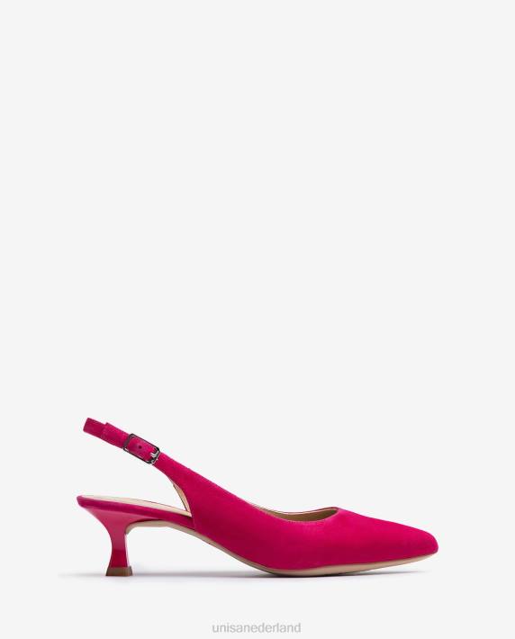 Unisa 02B0543 slingback met spitse neus vrouwen roze