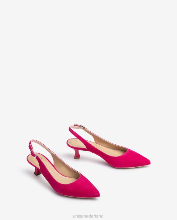 Unisa 02B0543 slingback met spitse neus vrouwen roze