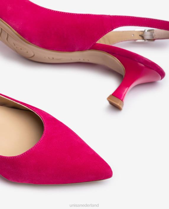 Unisa 02B0543 slingback met spitse neus vrouwen roze