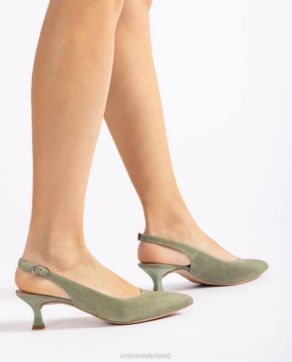 Unisa 02B0544 slingback met spitse neus vrouwen groente