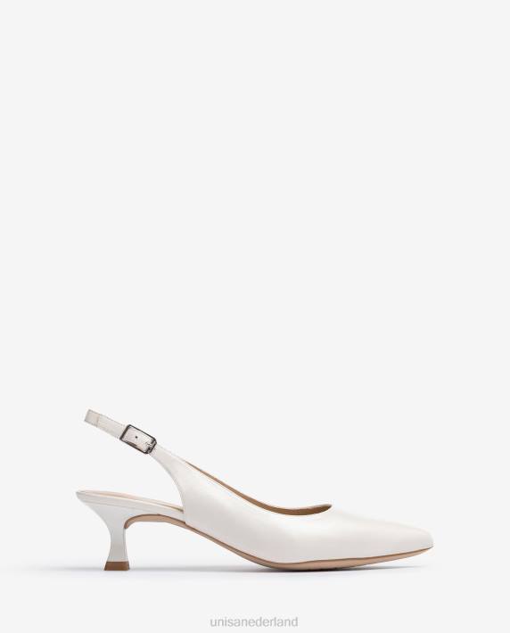 Unisa 02B0545 slingback met spitse neus vrouwen wit