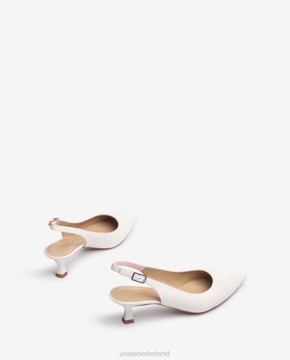Unisa 02B0545 slingback met spitse neus vrouwen wit