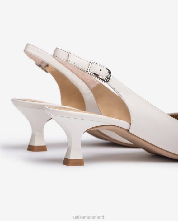 Unisa 02B0545 slingback met spitse neus vrouwen wit