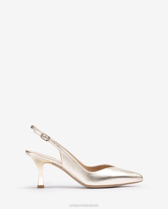 Unisa 02B0548 slingback met een geverfde hak vrouwen mode
