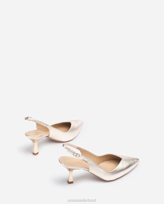 Unisa 02B0548 slingback met een geverfde hak vrouwen mode
