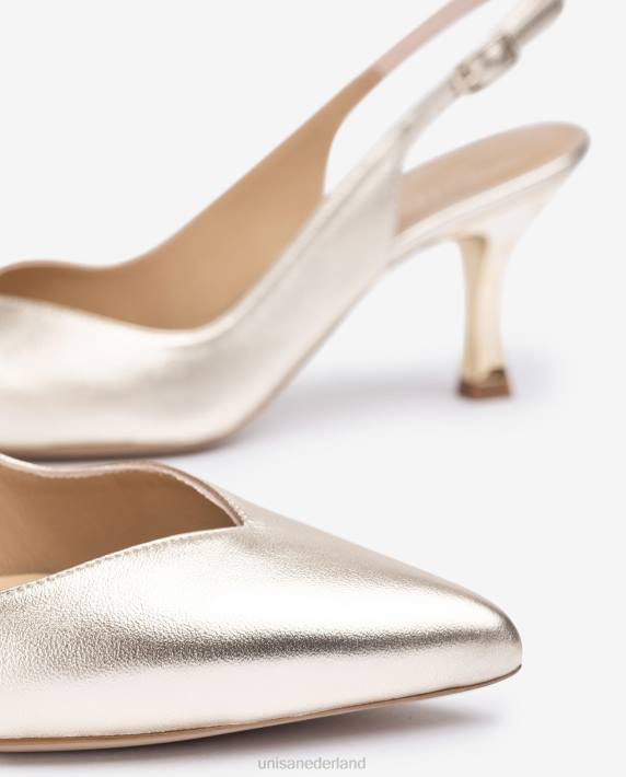 Unisa 02B0548 slingback met een geverfde hak vrouwen mode