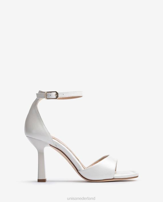 Unisa 02B0834 bruids sandalen met hoge hakken vrouwen bevallig