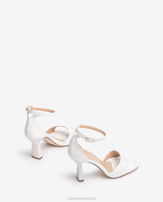 Unisa 02B0834 bruids sandalen met hoge hakken vrouwen bevallig