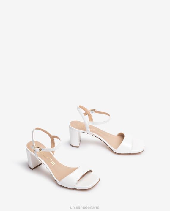 Unisa 02B0839 vierkante zool sandaal vrouwen bevallig