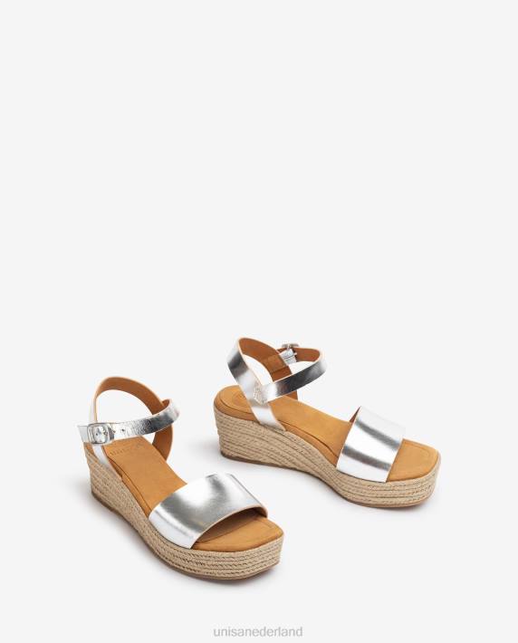 Unisa 02B0349 jute blok sandaal vrouwen mode