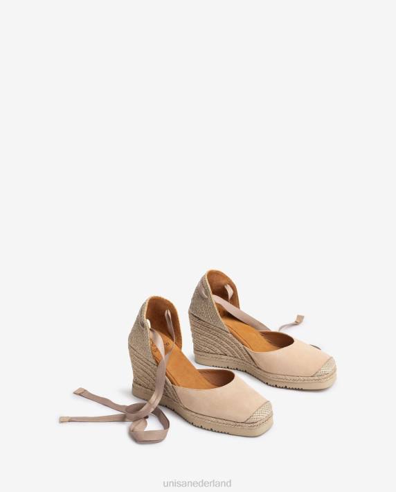 Unisa 02B0482 espadrilles met vierkante neus vrouwen mode