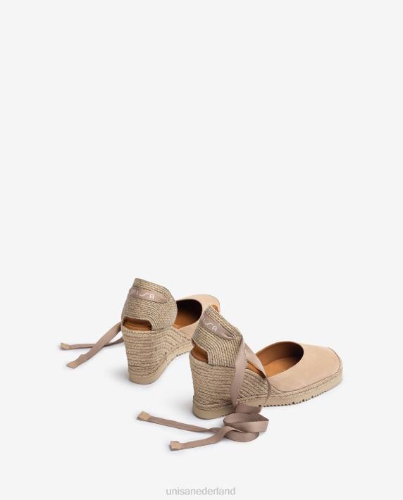 Unisa 02B0482 espadrilles met vierkante neus vrouwen mode