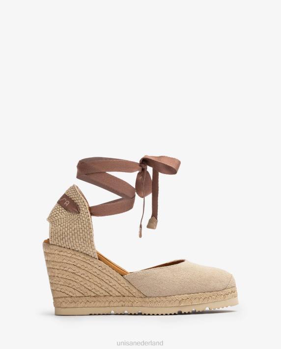 Unisa 02B0688 espadrille in ecolino vrouwen mode