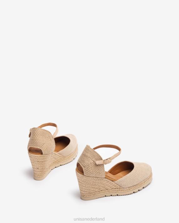 Unisa 02B0689 espadrille in ecolino vrouwen mode