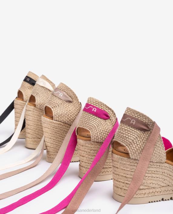 Unisa 02B0700 espadrilles met vierkante neus vrouwen lila