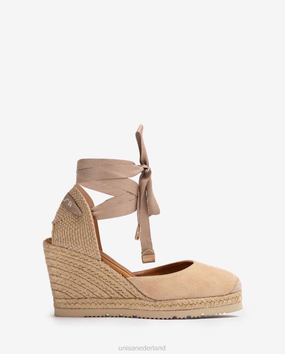 Unisa 02B0701 espadrilles van suède vrouwen bevallig