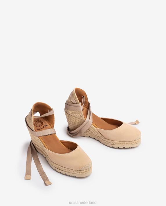 Unisa 02B0701 espadrilles van suède vrouwen bevallig