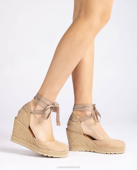Unisa 02B0701 espadrilles van suède vrouwen bevallig