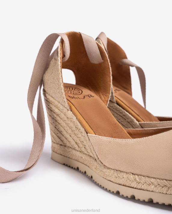 Unisa 02B0701 espadrilles van suède vrouwen bevallig