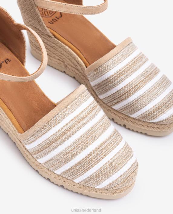 Unisa 02B0721 espadrille gemaakt van jarapa-stof vrouwen bruin