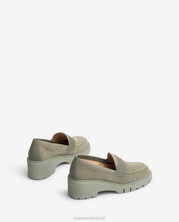 Unisa 02B01263 ecolino-instappers vrouwen groente