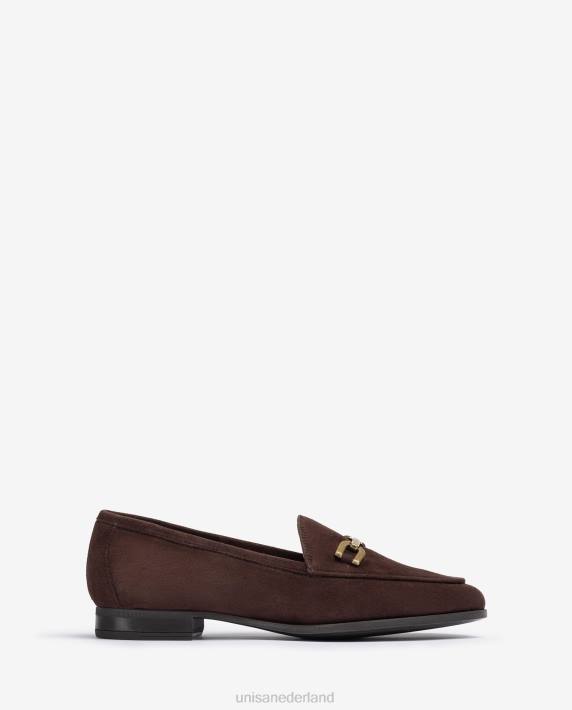 Unisa 02B01280 klassieke suède loafers vrouwen mode