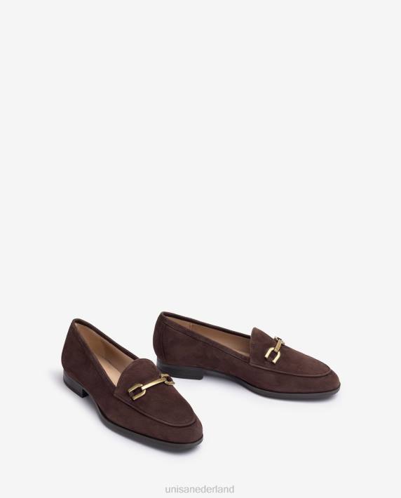 Unisa 02B01280 klassieke suède loafers vrouwen mode