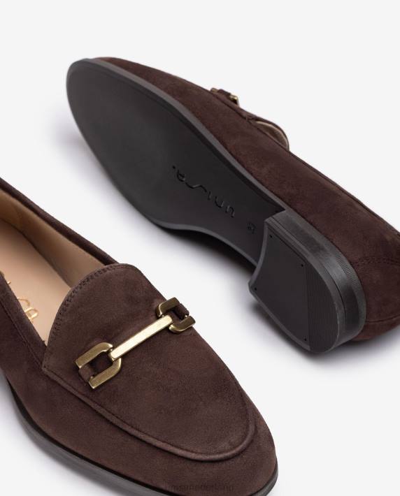 Unisa 02B01280 klassieke suède loafers vrouwen mode