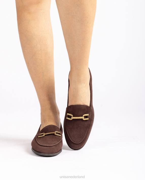 Unisa 02B01280 klassieke suède loafers vrouwen mode