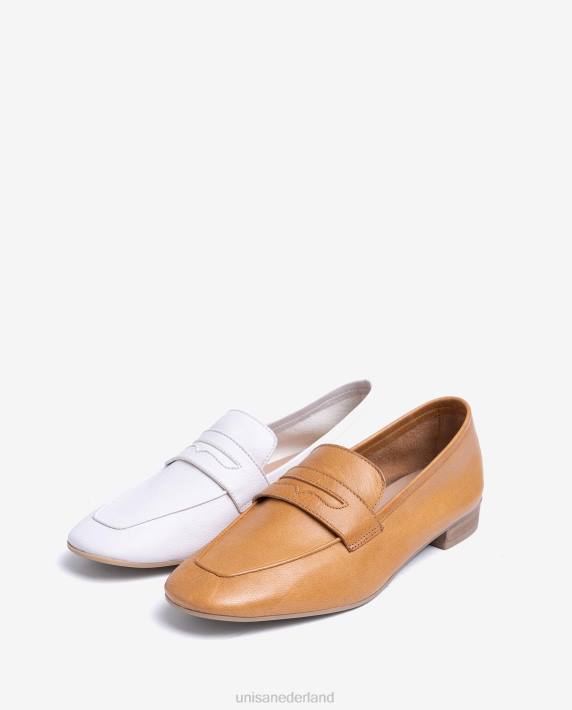 Unisa 02B0598 leren instappers vrouwen bruin